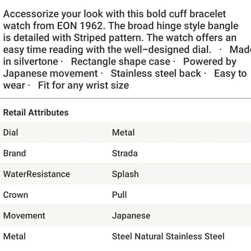 Cuff Watch - Picture 12 of 12